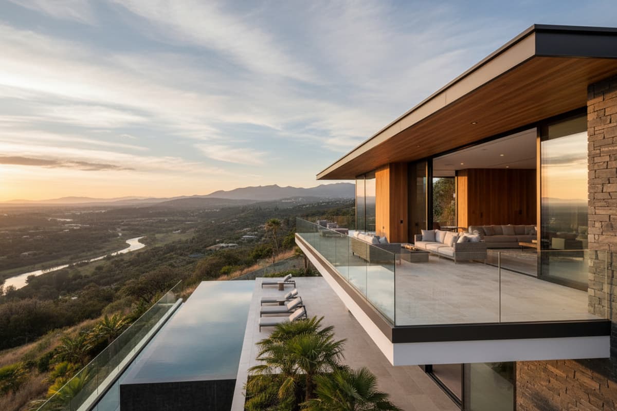 стъклени парапети